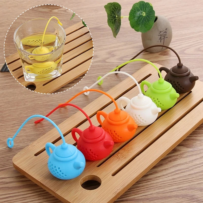 Silicone Teapot-shape Tea Infuser