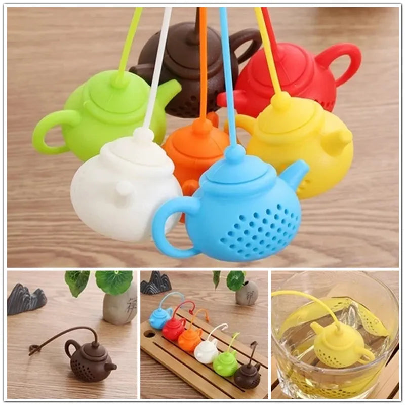 Silicone Teapot-shape Tea Infuser