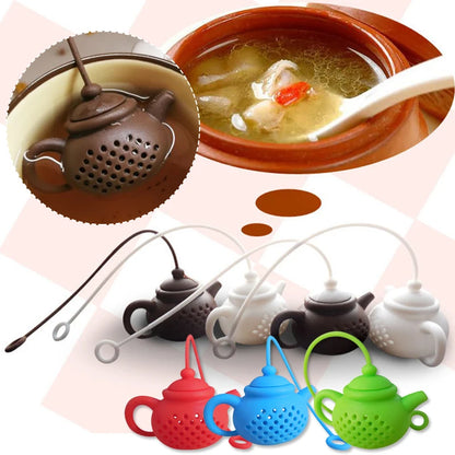 Silicone Teapot-shape Tea Infuser