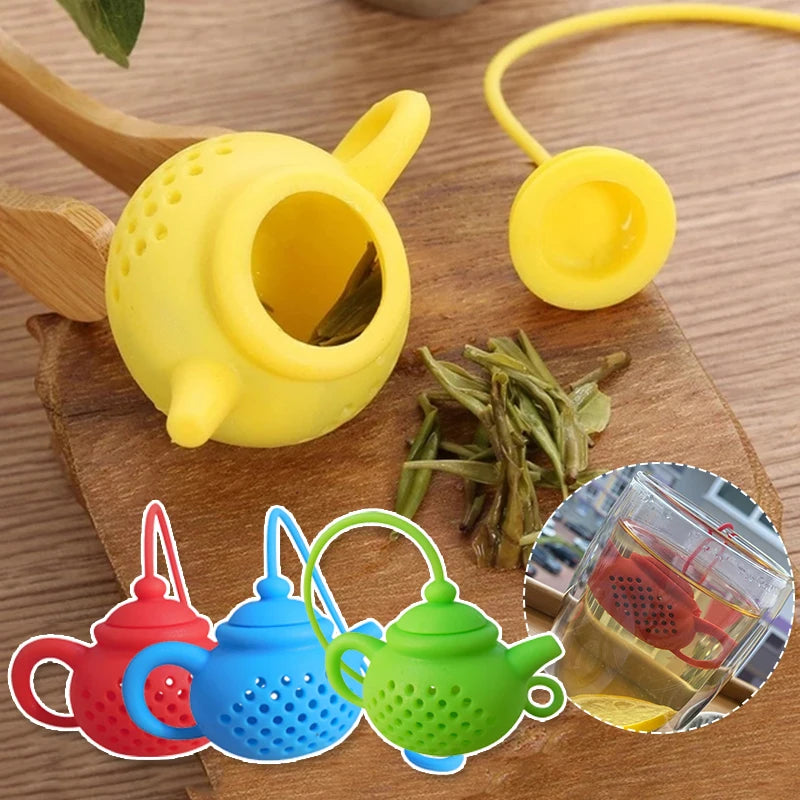 Silicone Teapot-shape Tea Infuser