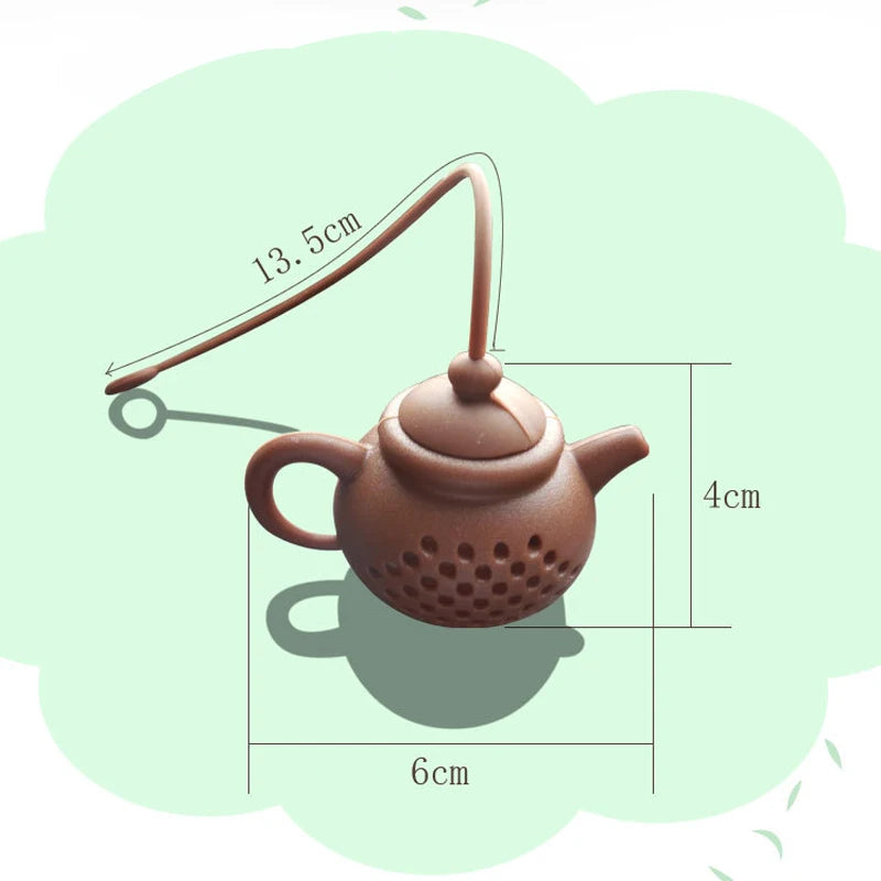 Silicone Teapot-shape Tea Infuser